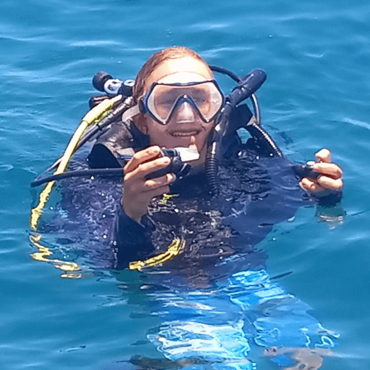 Open Water Dive Student July 2023